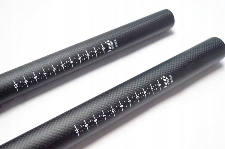 XC BLACK Carbon sztyca MTB Szosa 27.2 offset NOWA połysk Dedykowany/a do rowery BMX