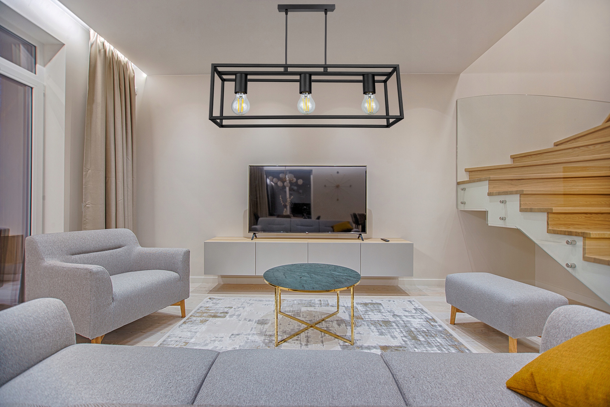 LAMPA SUFITOWA PLAFON ŻYRANDOL LOFT EDISON LED Kolekcja Loft