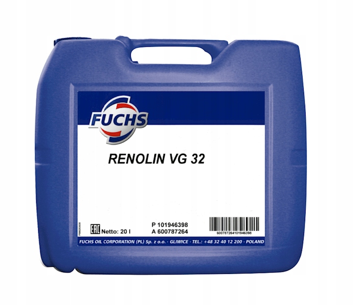FUCHS RENOLIN VG 32 20L +GRATIS