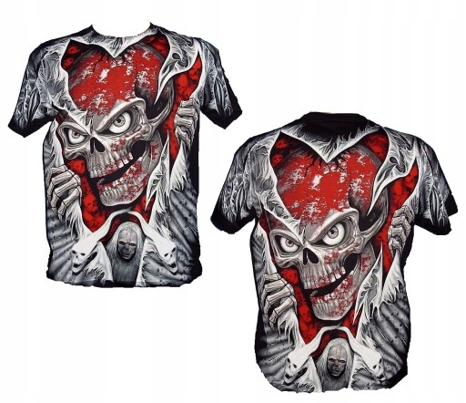 

Koszulka Zombie Czacha Rock Eagle D99 L