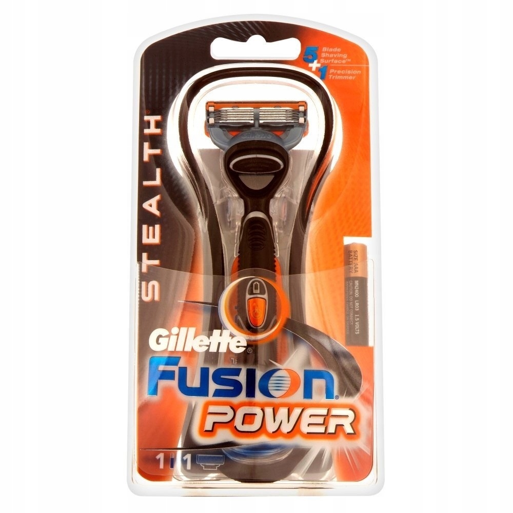 Gillette Fusion Power STEALTH limited edition UK