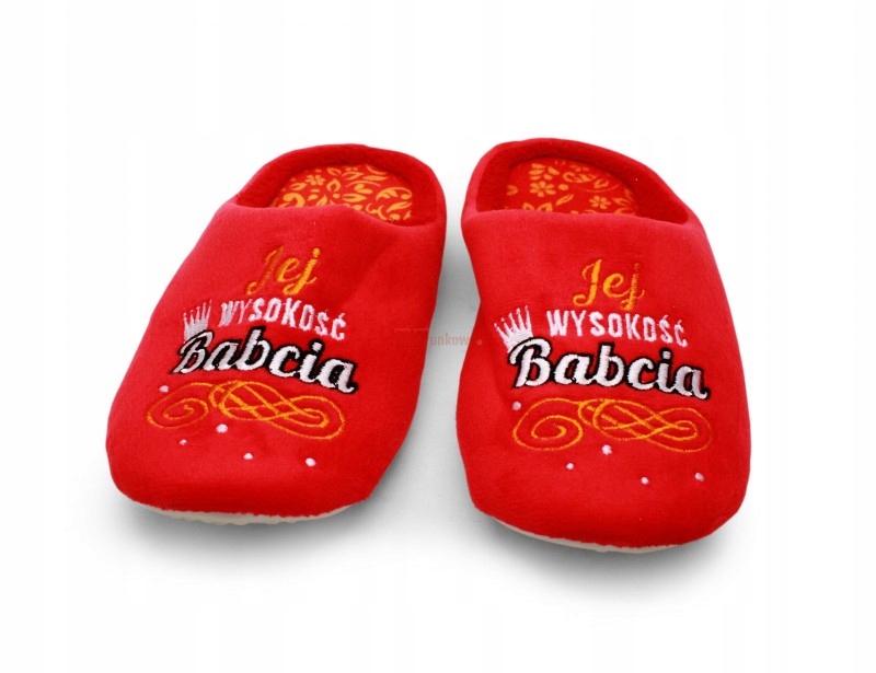 

Ciepłe Kapcie Prezent z okazji Dnia Babci
