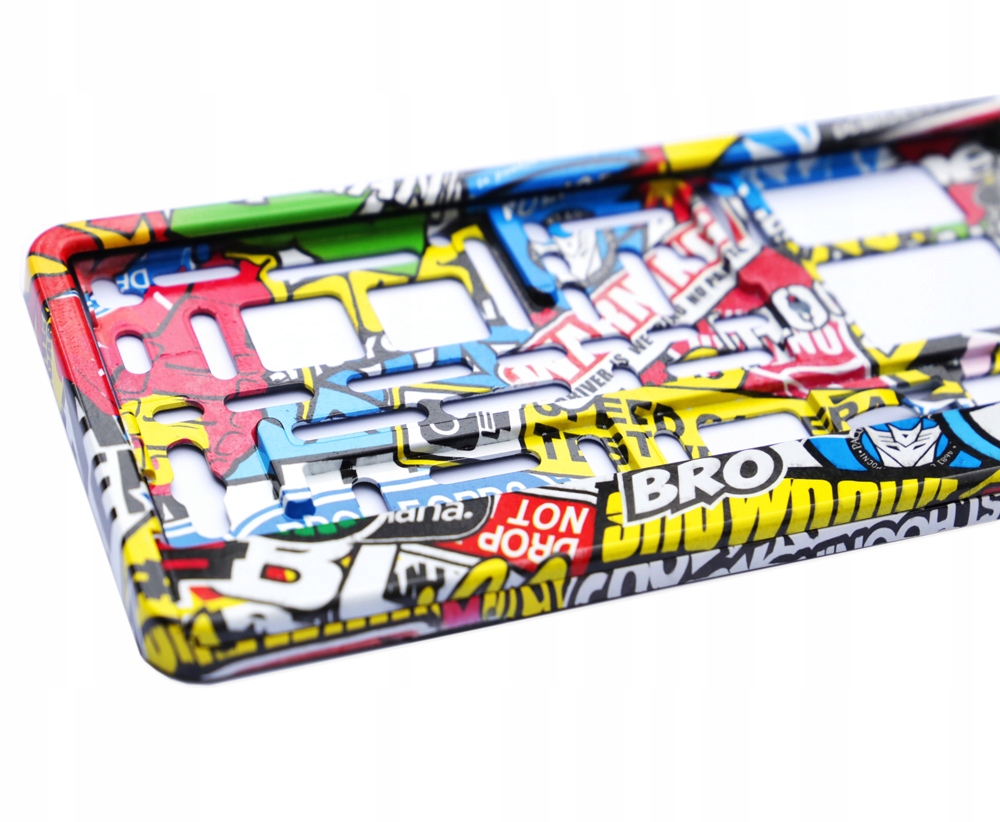 

Ramka pod tablice rejestracyjna Stickerbomb Jakość