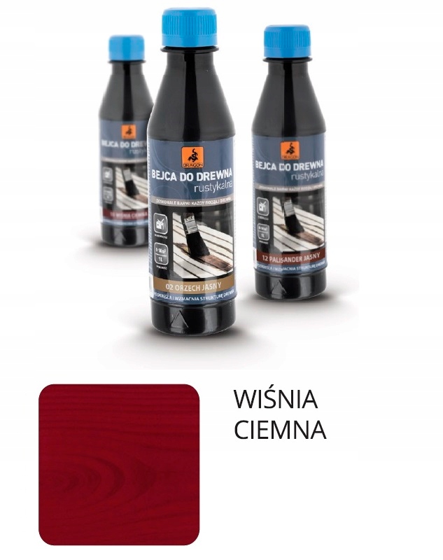 

Bejca Do Drewna Dragon 0,2 l Wiśnia Ciemna