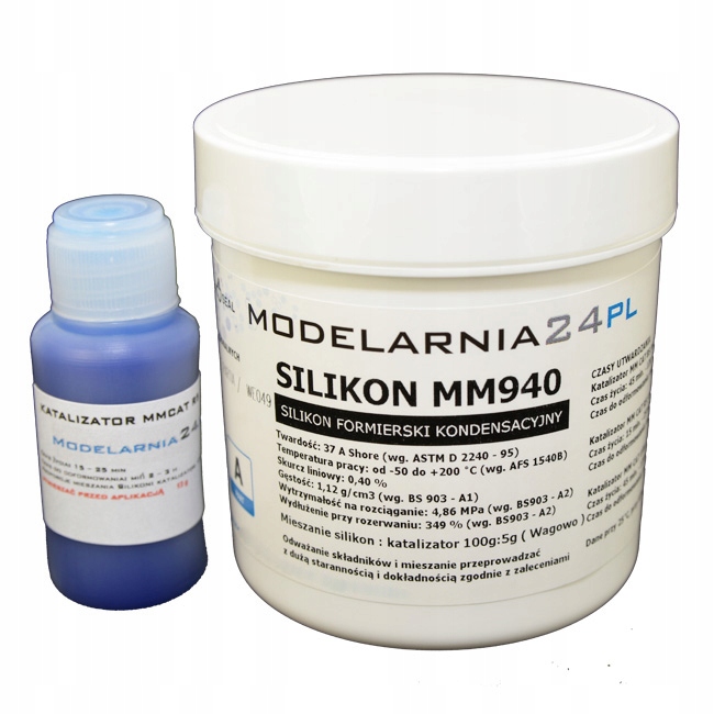

Silikon Do Form MM940 Twardszy Niebieski 0,25KG