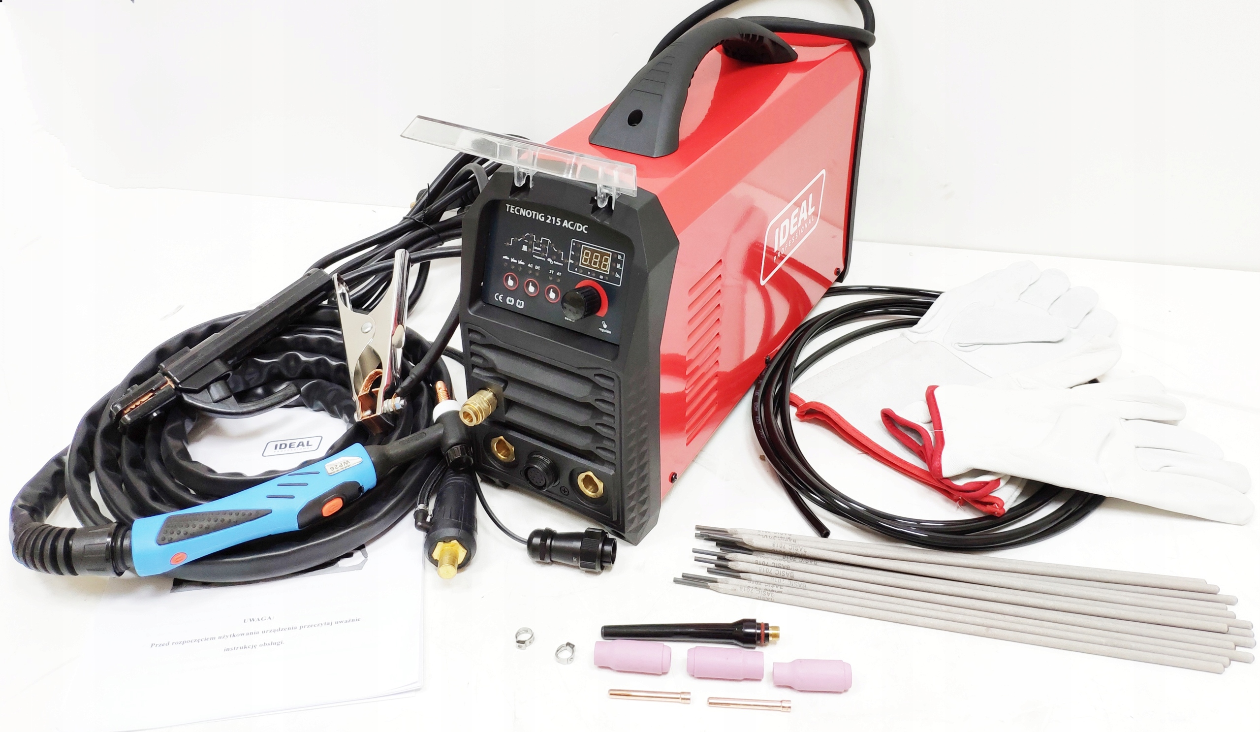 Spawarka TIG AC DC tecno ACDC IDEAL 215 ac/dc Marka Ideal