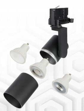 SZYNOPRZEWÓD 1M 3-FAZY ZESTAW 2 LAMP NA ŻARÓWKĘ Rodzaj gwintu GU10