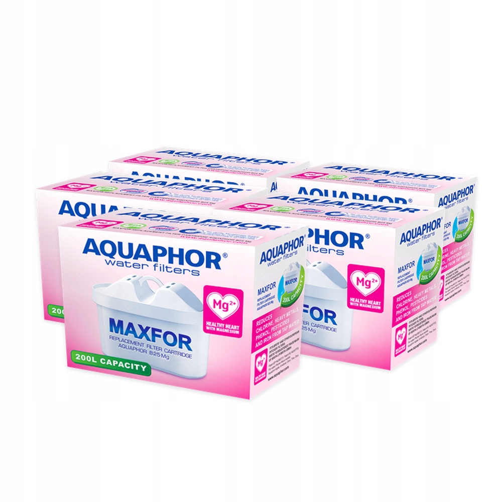 

filtr do dzbanków Aquaphor B25 Maxfor Mg2 5 szt.