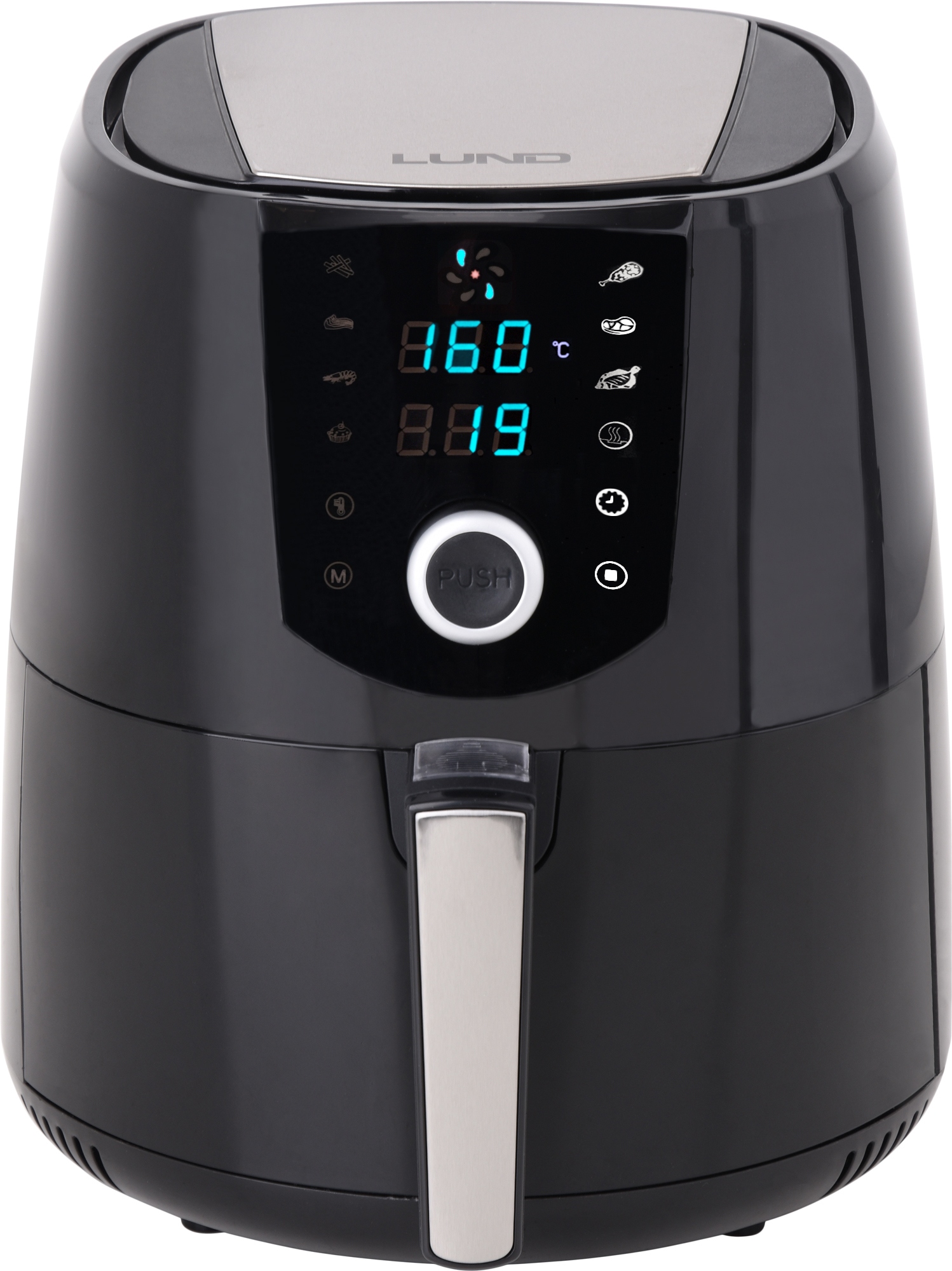 Frytkownica Beztłuszczowa 3,2L 1400W Led