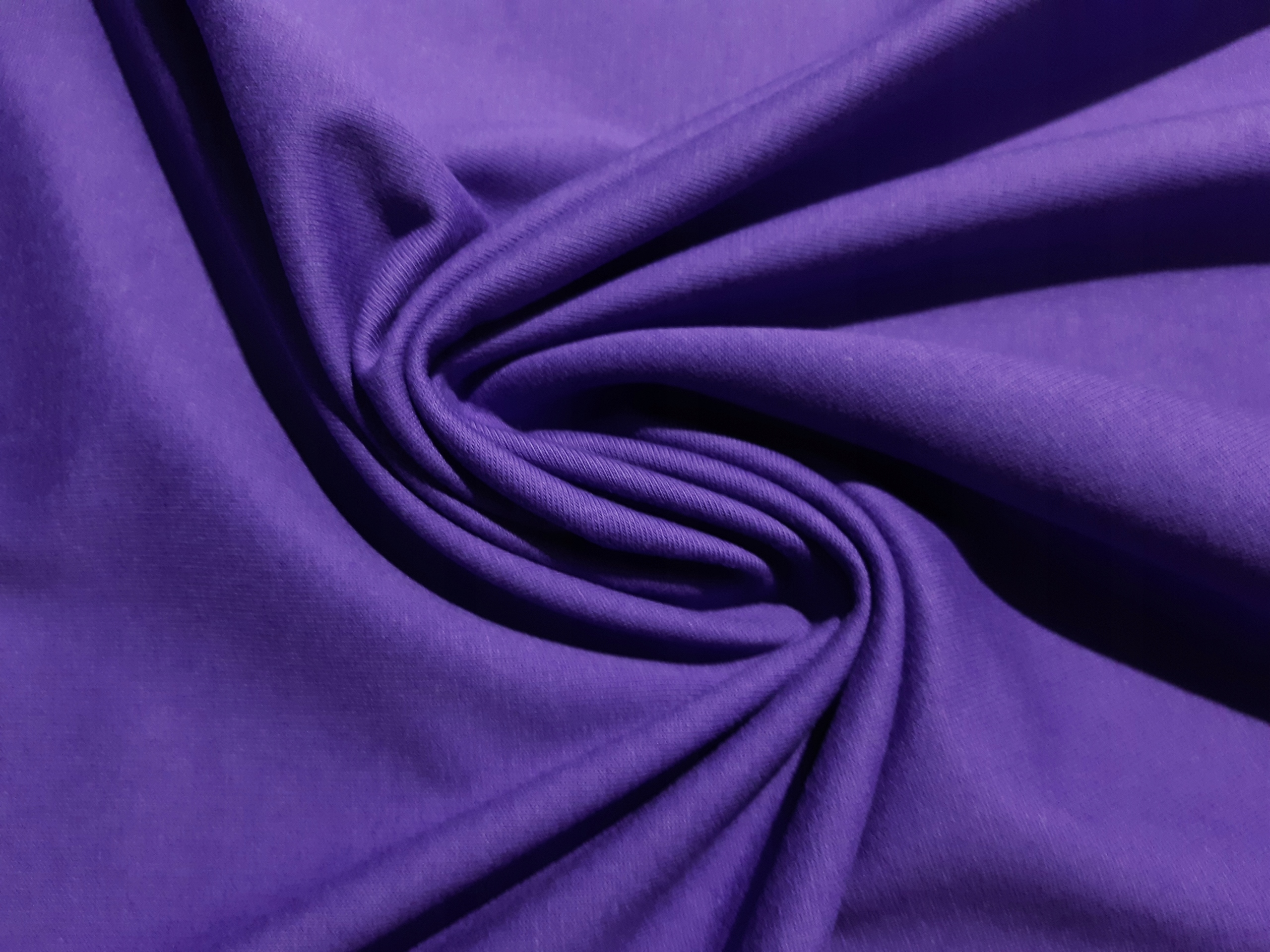 Dzianina Bawełna Elastan T-shirt 200g Fiolet