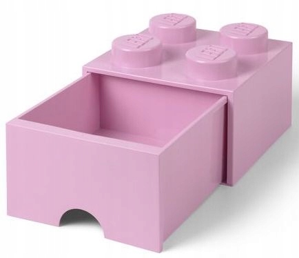 

Lego Pojemnik Z Szufladą 4 Pudełko Jasno Różowy