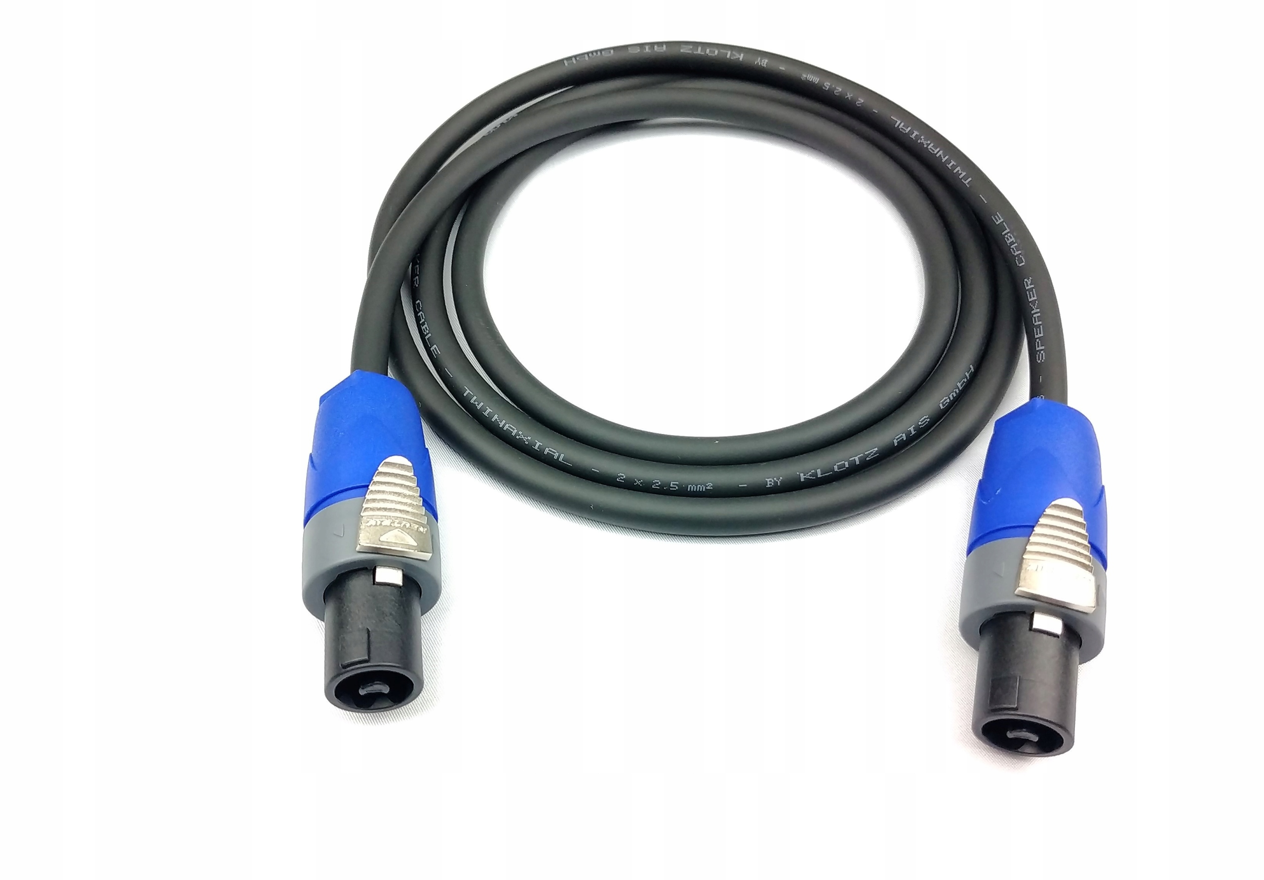 

Klotz kabel Przewód Speakon Neutrik 2x2,5mm 5 m