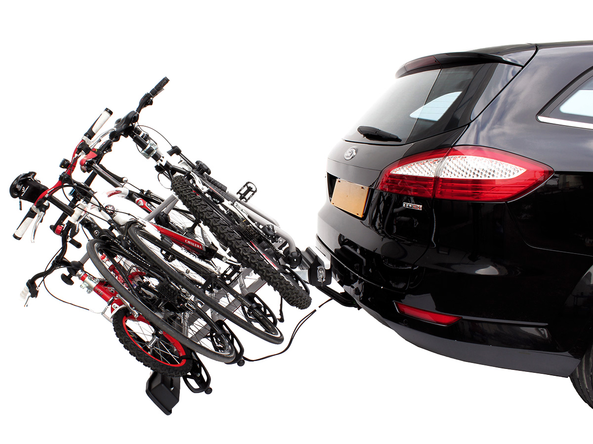 BAGAŻNIK ROWEROWY GP BOX i Parma 4 PLATFORMA KUFER Liczba rowerów 4