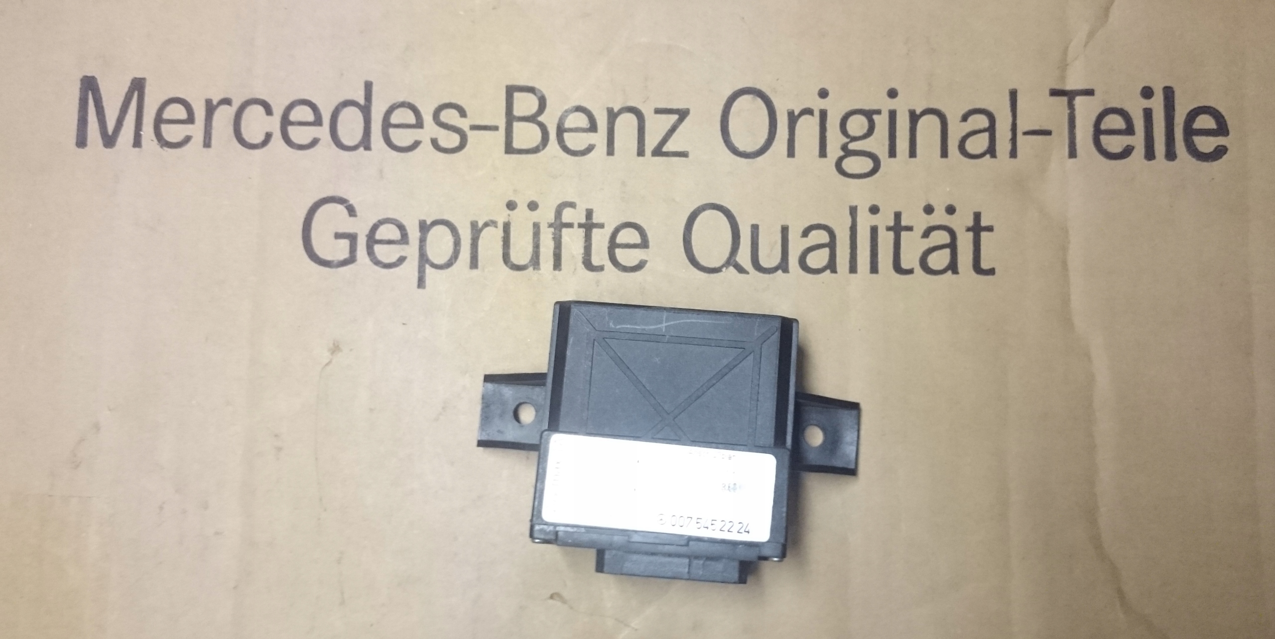 007 545 - Mercedes-Benz A 0075452224 модуль тормоза двигателя
