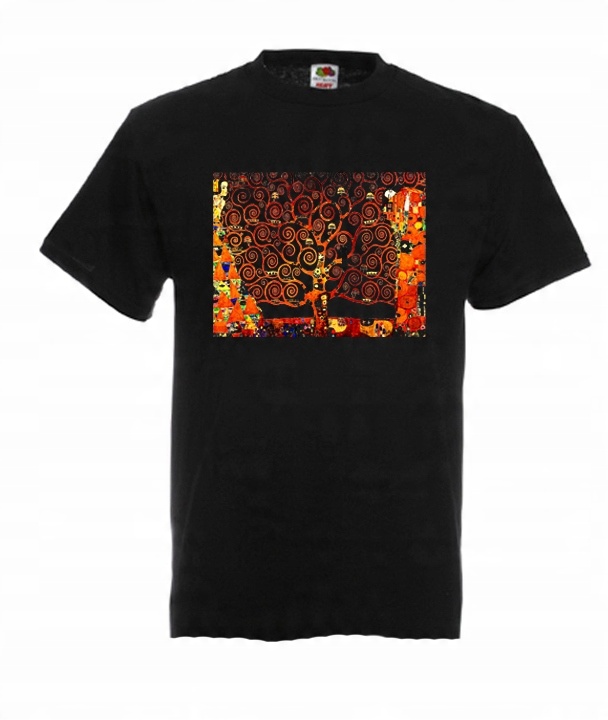 

XL Koszulka Męska Gustav Klimt Sztuka Drzewo