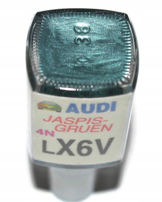 AUDI LX6V JASPISGRUEN LAKIER ZAPRAWKA DO RYS ARA 10 ML