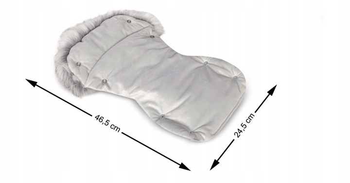 Mufki do WÓZKA i na SANKI UNIWERSALNE COLIBRO, CIEPŁE, POLSKIE TKANINY +++ Marka Colibro