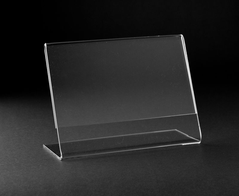 STOJAK NA CENĘ OPIS ULOTKĘ A4 POZIOM z PLEXI EAN (GTIN) 5904726377741