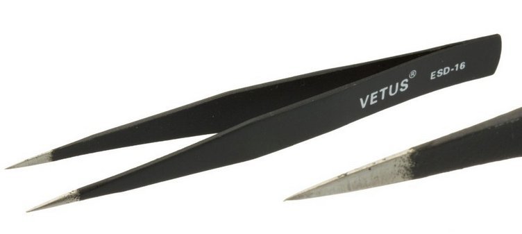 

Pinceta Penseta Pęseta Metalowa ESD-16 Smd