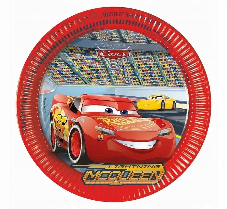 

Talerzyki papierowe Cars 23 cm, 8 szt./071