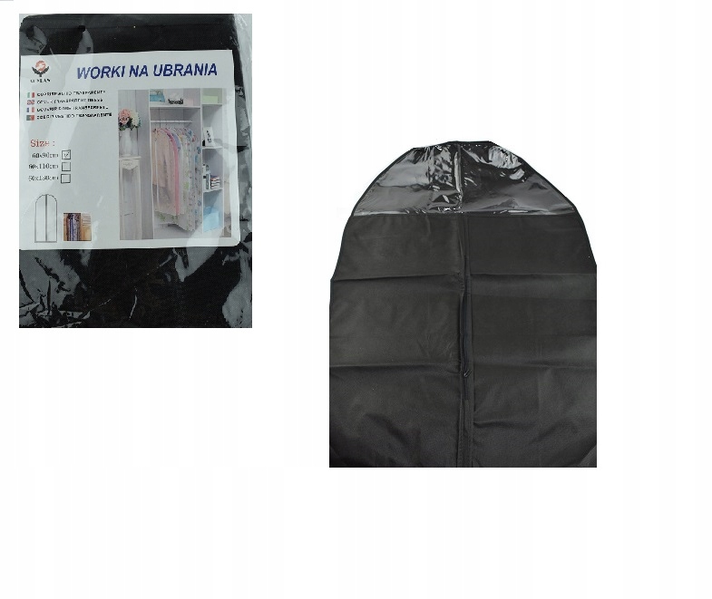 

Pokrowiec Na Ubrania Worek 60 X 90 CM