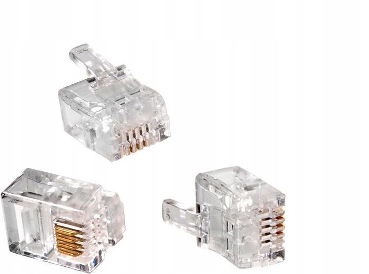 Wtyki RJ9 4pin Talvico 00240 100 sztuk
