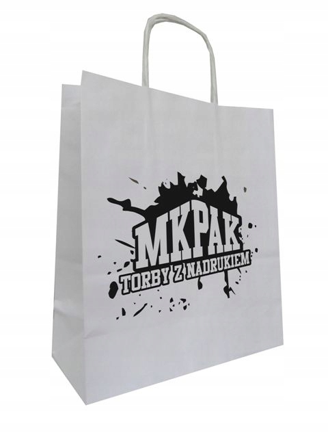 

Torba Papierowa Z Twoim Nadrukiem 24x10x32 100 Szt