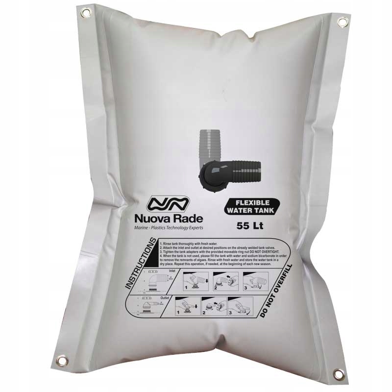 ELASTYCZNY ZBIORNIK DO WODY 200L PROSTOKAT MIEKKI