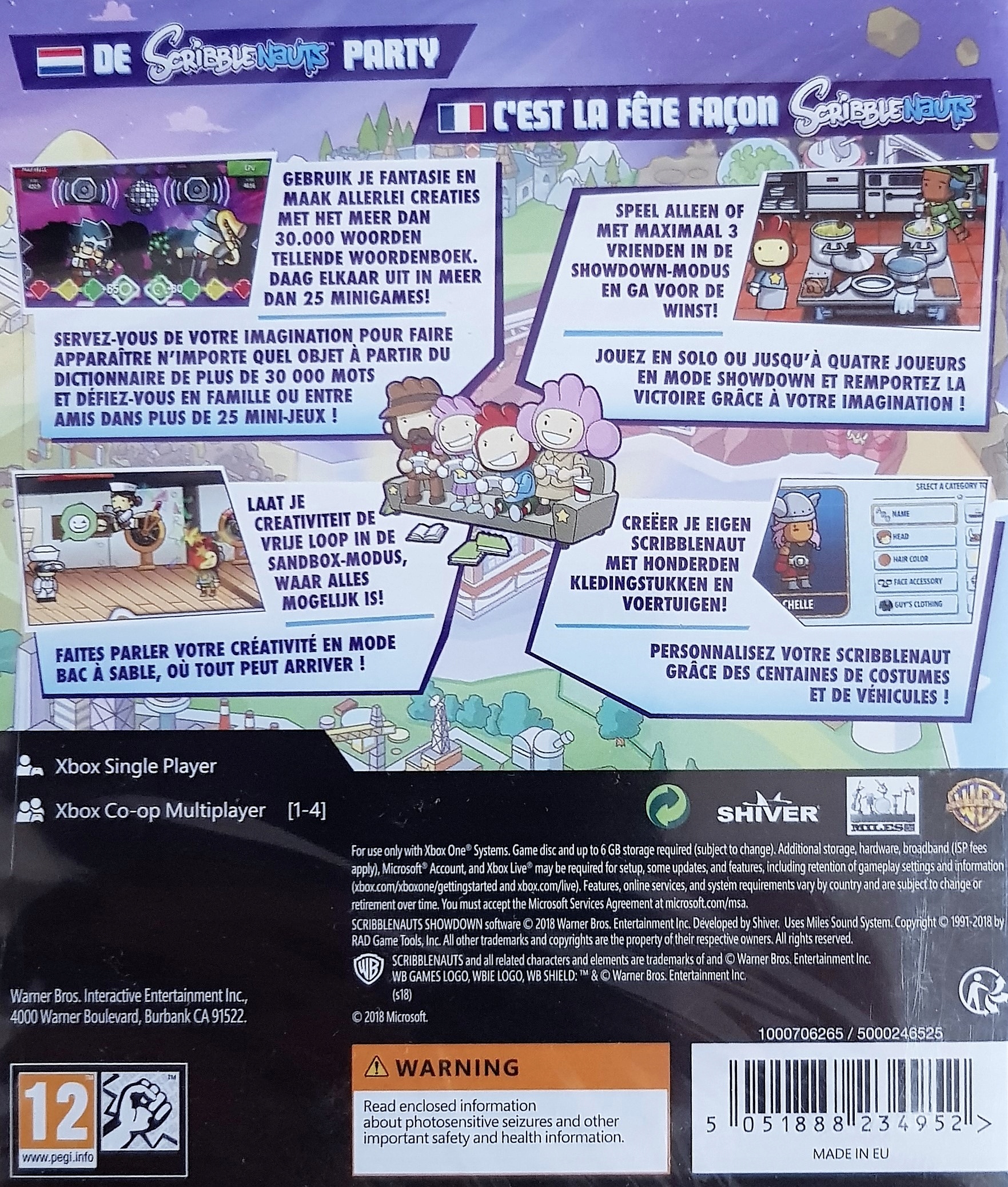 SCRIBBLENAUTS SHOWDOWN XBOX ONE NOWA MULTIGAMES Tematyka logiczne