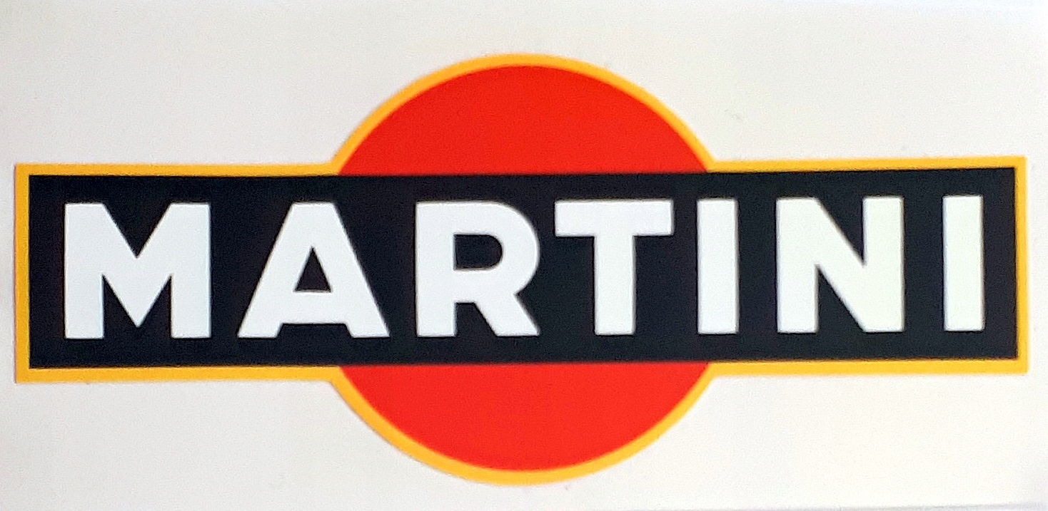 

Martini naklejka, mała