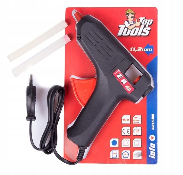 

Pistolet do kleju na gorąco 40W z klejem 11,2mm