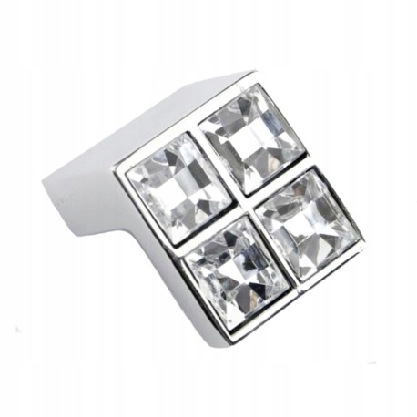 

Gałka Meblowa Kryształowa GM-340 Chrom Crystal