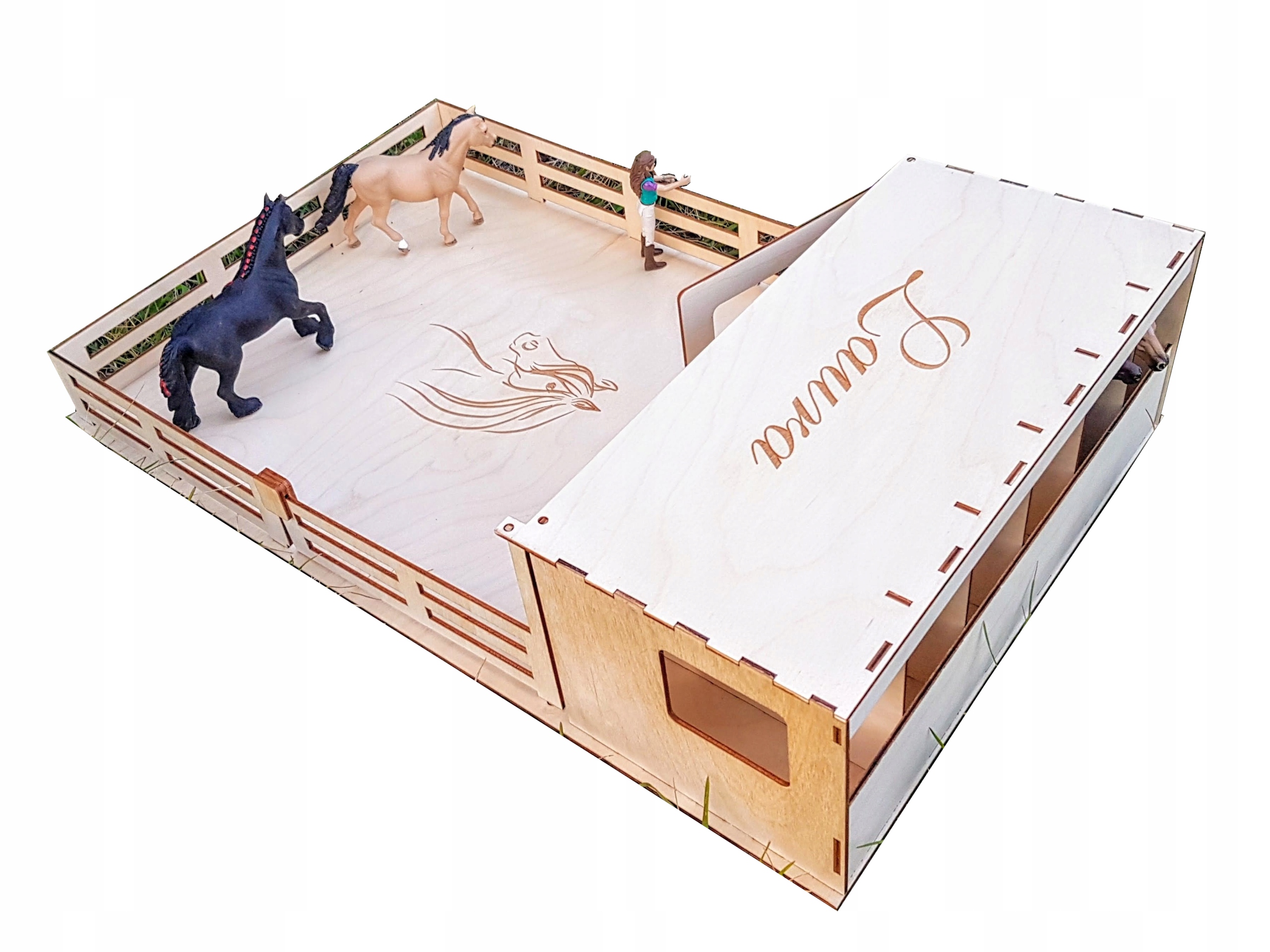 

Stajnia Imię dziecka na figurki koników