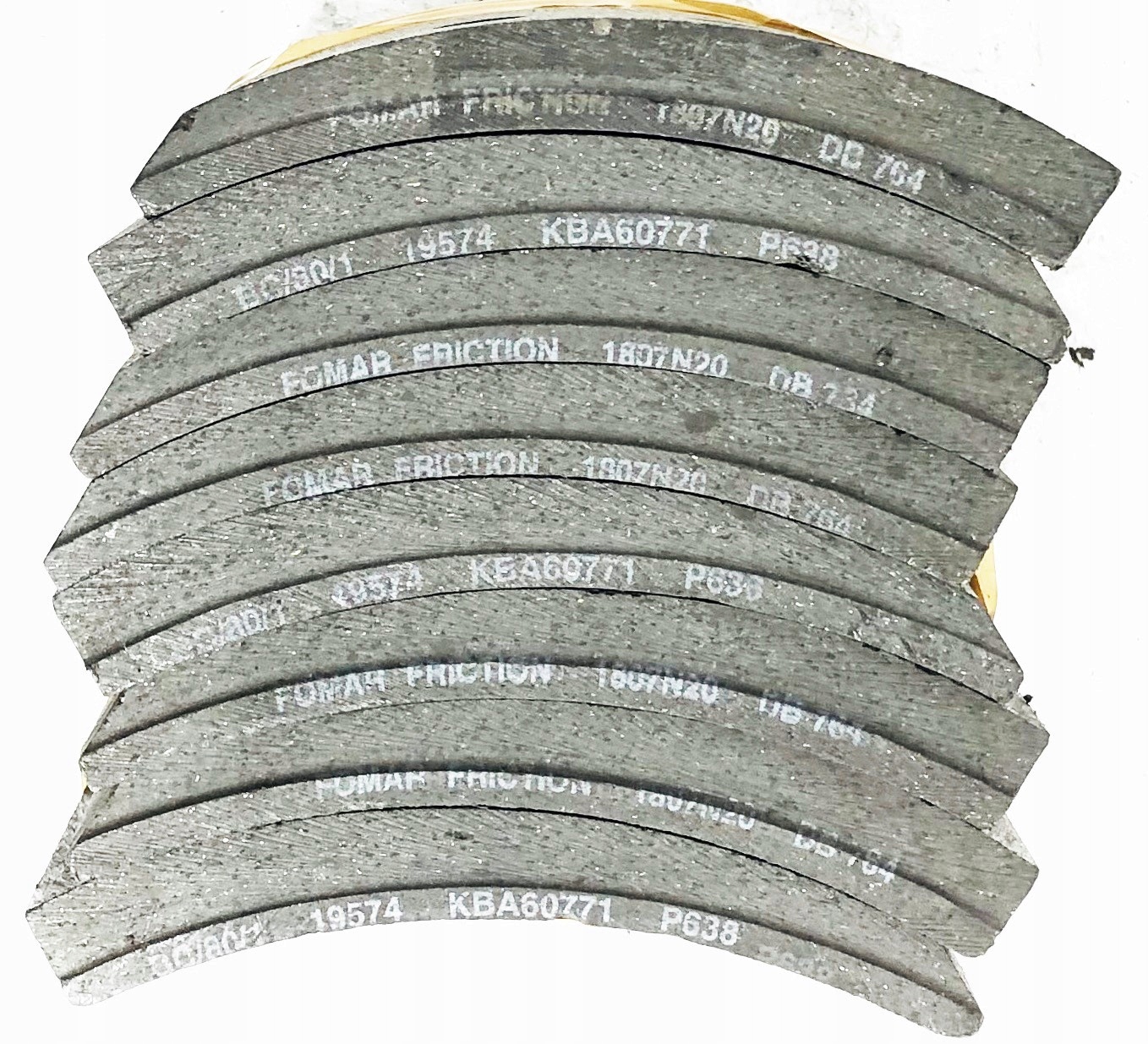 000 - Тормозная накладка BPW FI-304 компл.