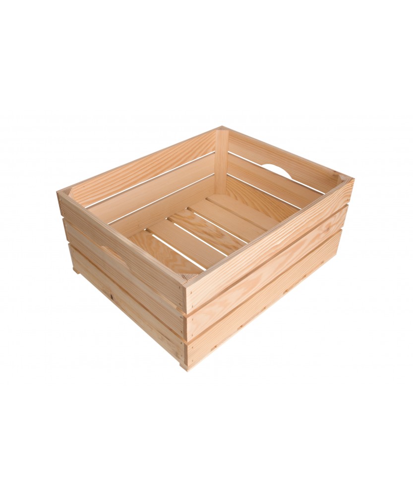 

Skrzynka Owoce XXL 50x40 Drewniana Eko