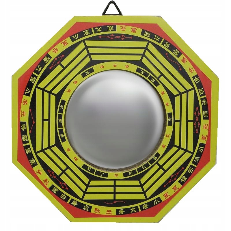 

Lustro Bagua Wypukłe Duże Feng Shui
