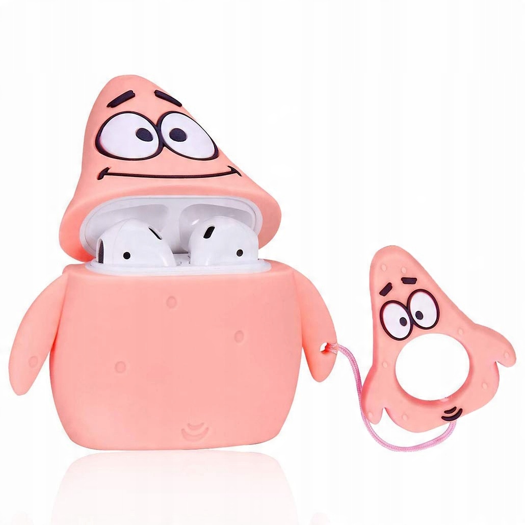 

Silikonowe etui case do AirPods 1/2 - Patrick Star