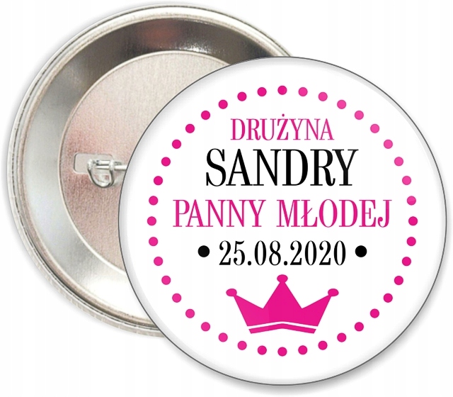 PRZYPINKI KOTYLIONY WIECZÓR PANIEŃSKI KAWALERSKI