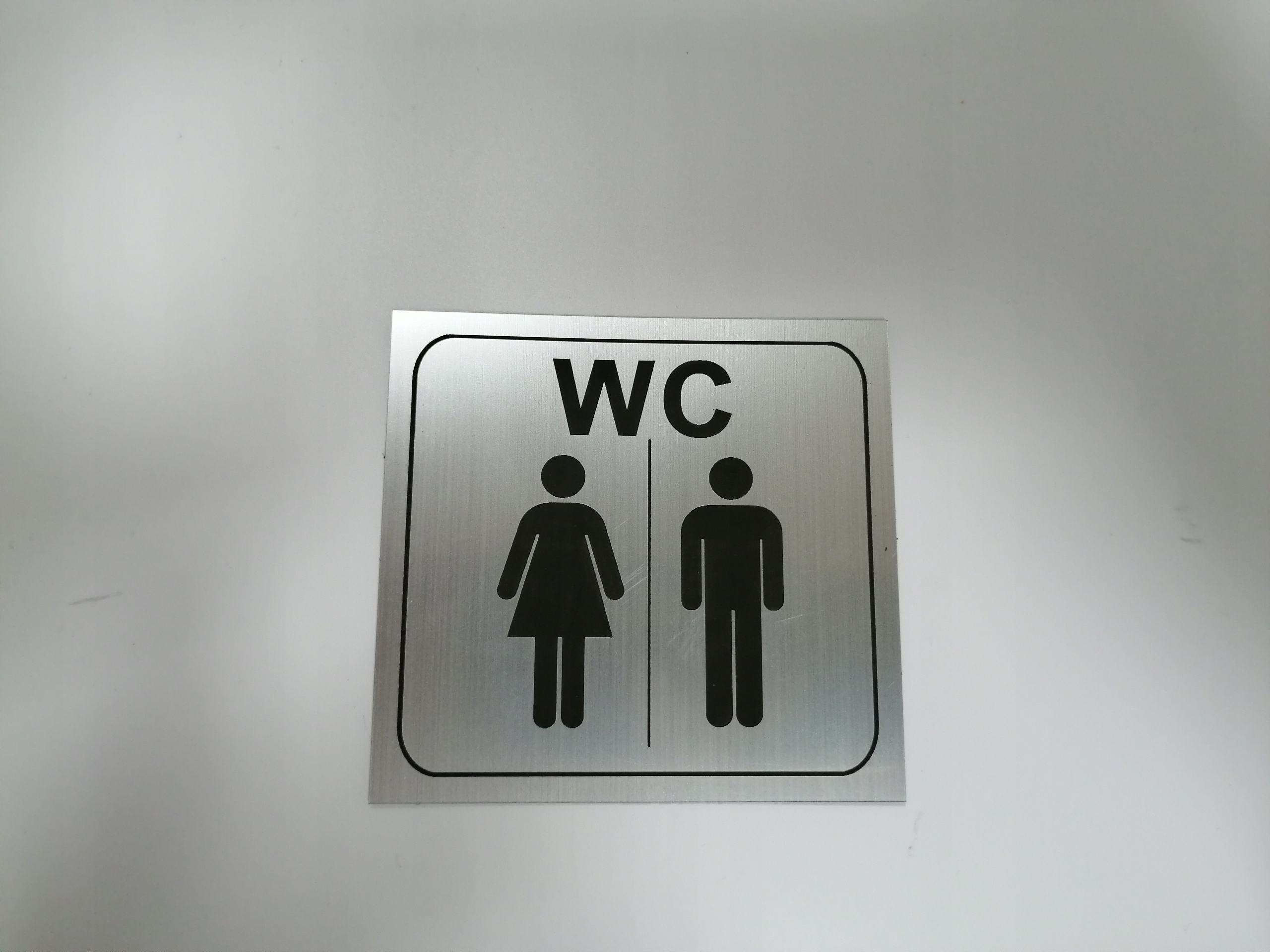 Tabliczka, piktogram, znak, WC,toaleta