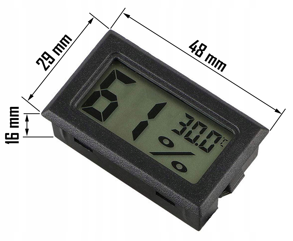 Termometr wilgotnościomierz tablicowy higrometr Marka Inna