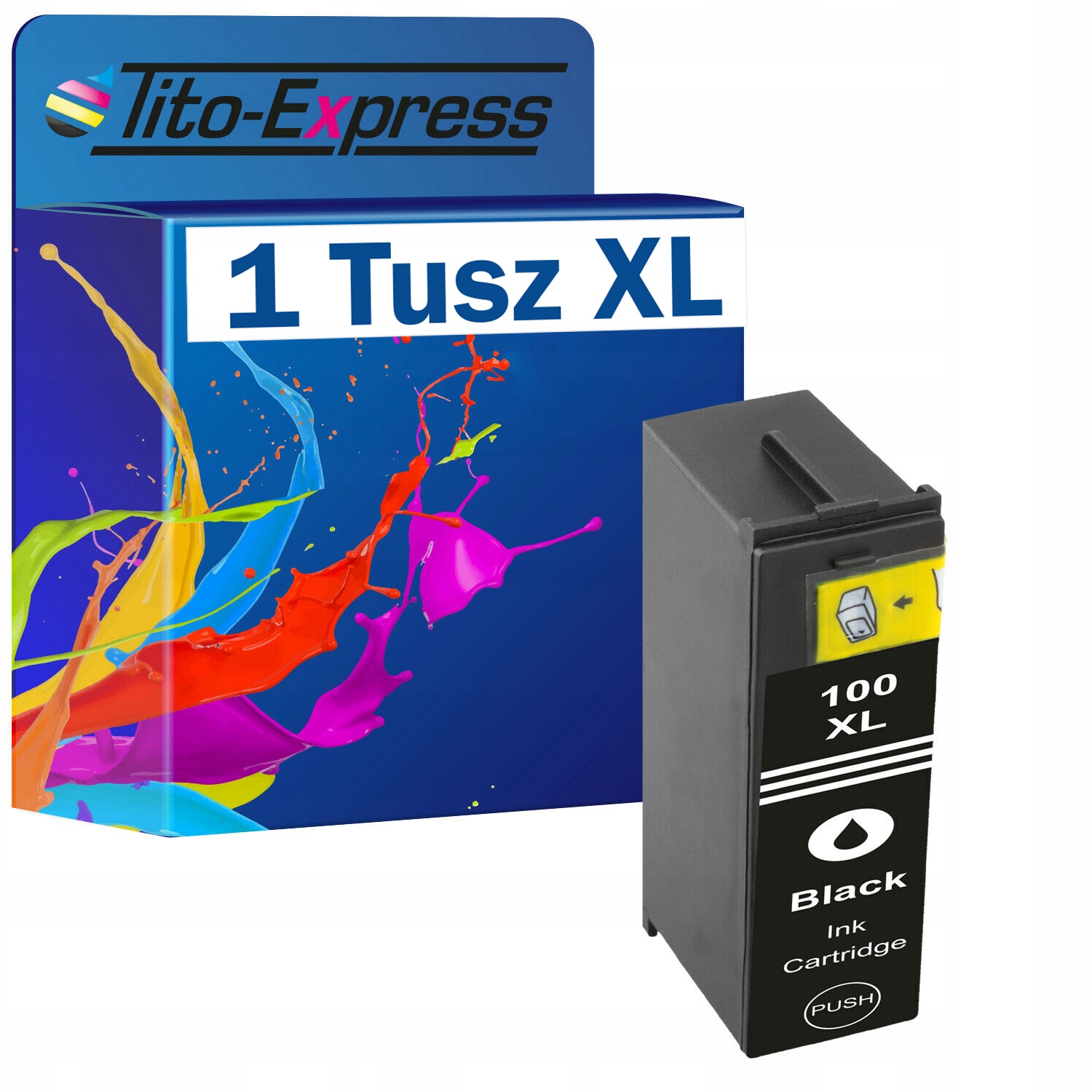 

1 Tusz do Lexmark 100XL PlatinumSerie black