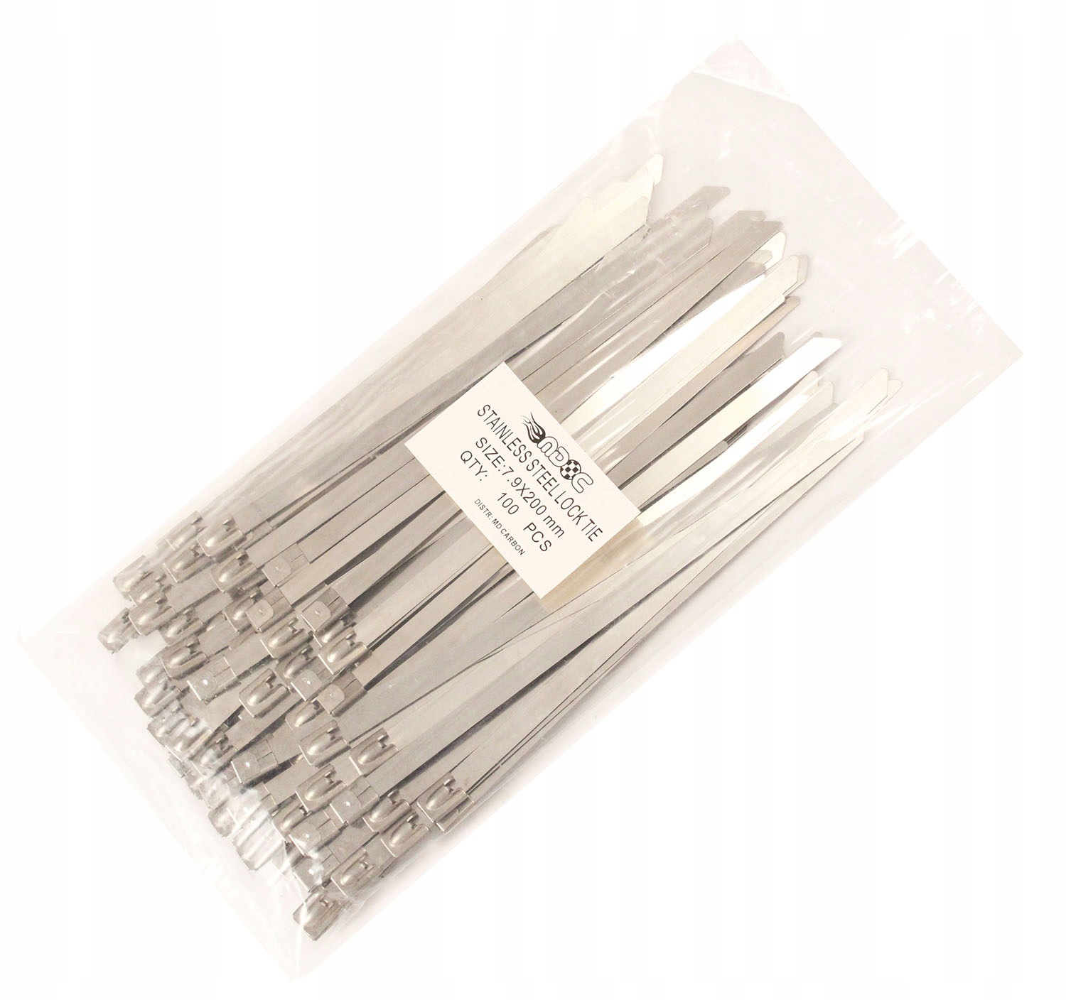 OP0060x100 - MDC BALL-LOCK 100x стальные хомуты 200x8