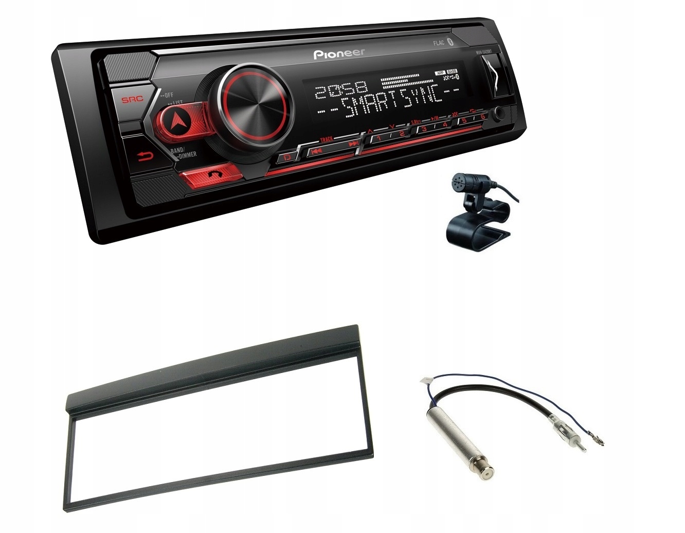 Pioneer MVH-S420BT Rádio iPhone Usb Škoda Fabia 1 montážny set