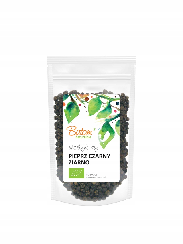 Levně 5 x Batom Pepř černý ekologické zrno Bio 50 g Batom