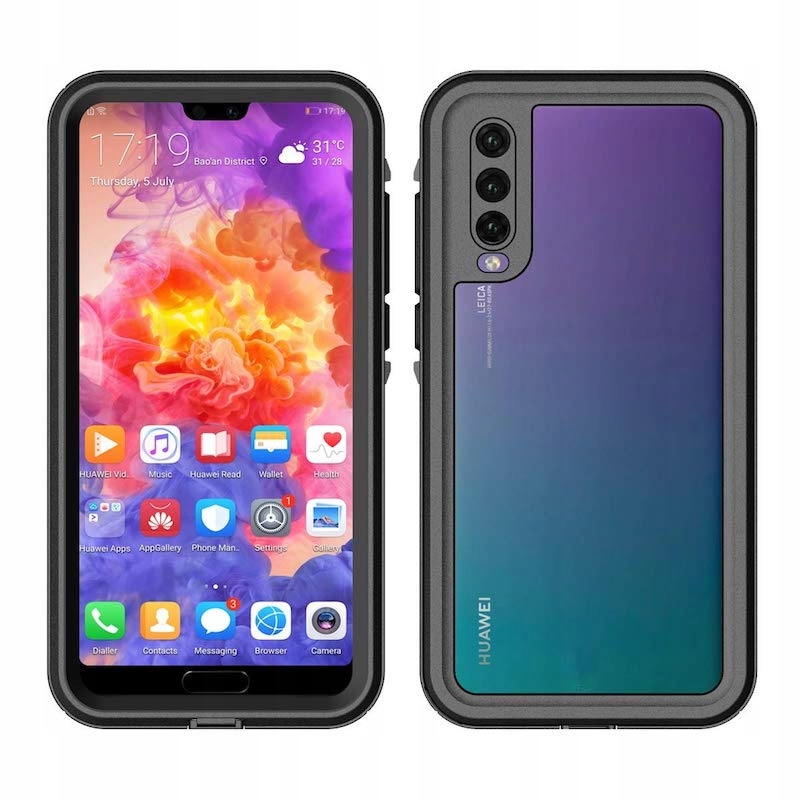 

Pancerne Etui 360° Wodoszczelne Do Huawei P20 Pro