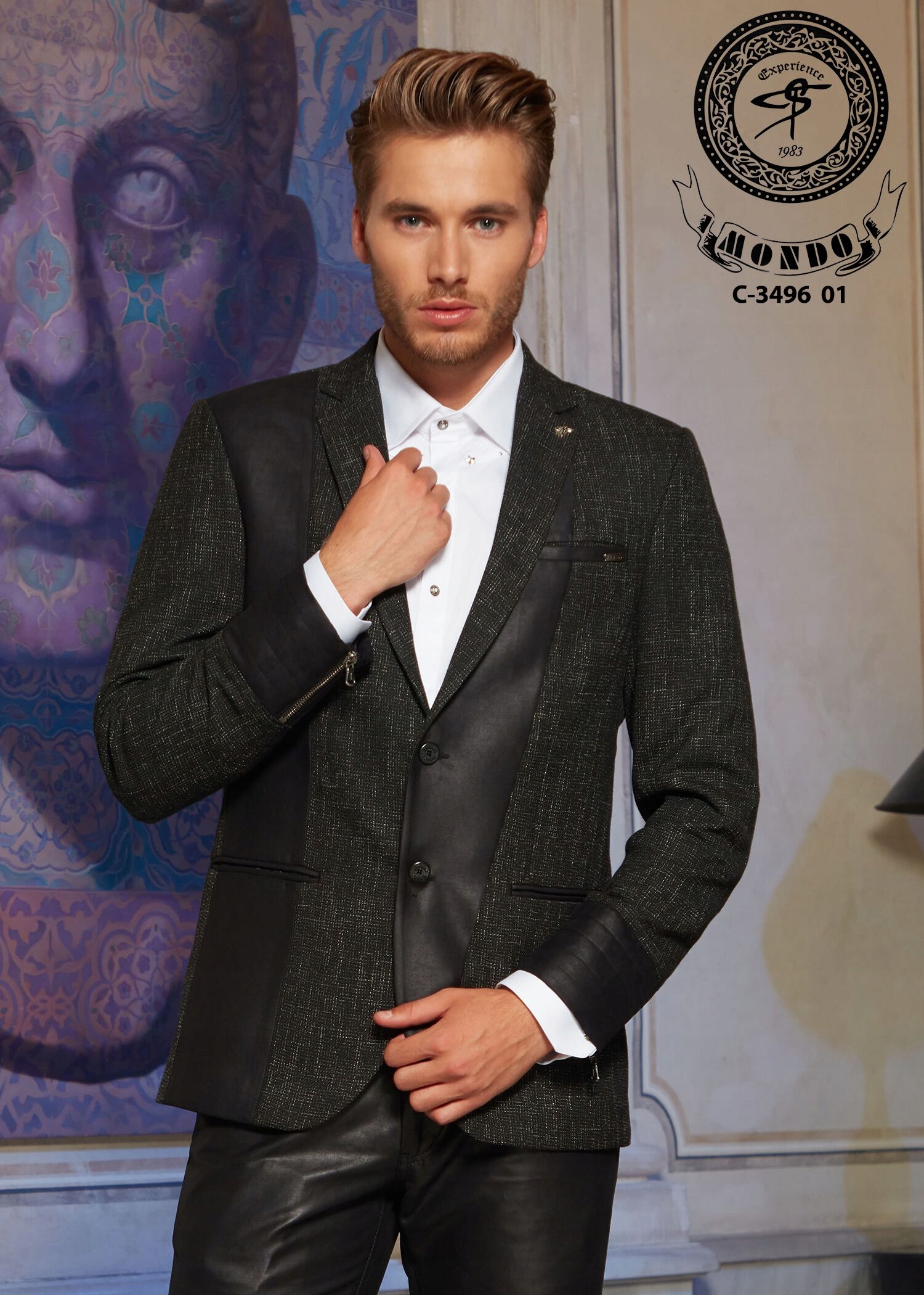 Marynarka Męska MONDO Exclusive Limited Casual Płeć mężczyzna