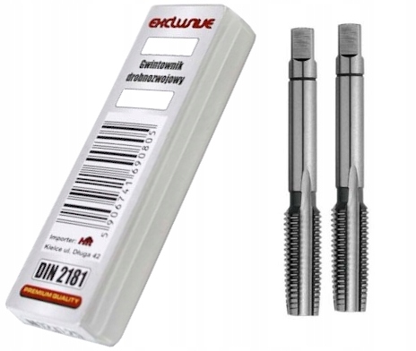 

Gwintownik drobnozwojowy M14X1,25 2szt. Richmann