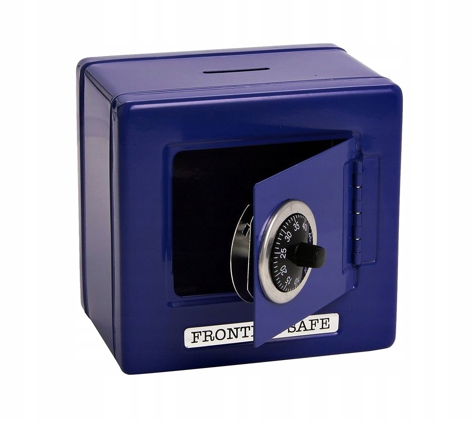 Skarbonka Goki sejf niebieski dla dzieci Rodzaj nauka liczenia