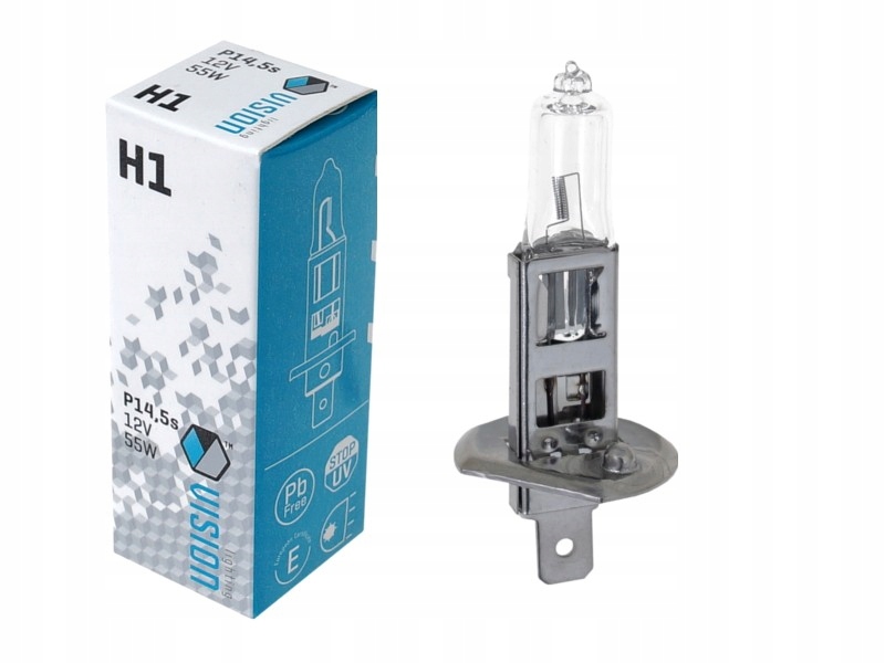 

Żarówka Vision H1 12V 55W P14,5s U E4