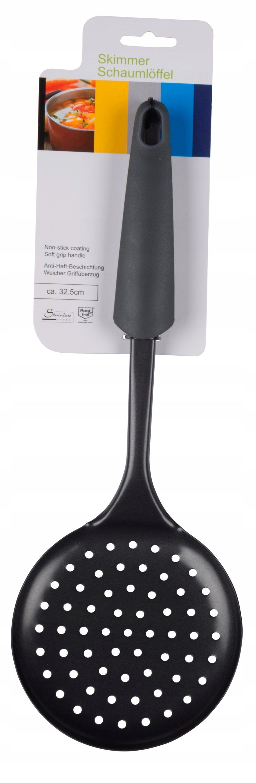 

Łyżka Cedzakowa Szumówka Stalowa 33 CM 2287